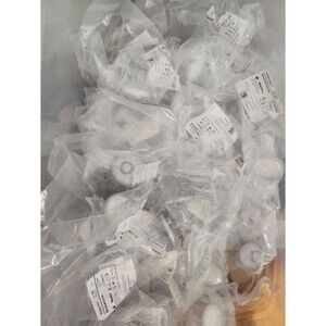 Disposable Medical Filter Caps - White -